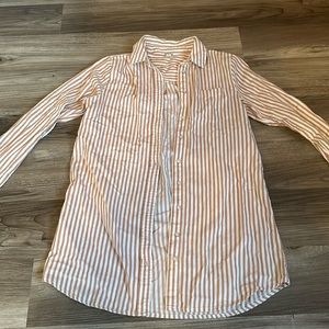 Aerie Striped Button Up